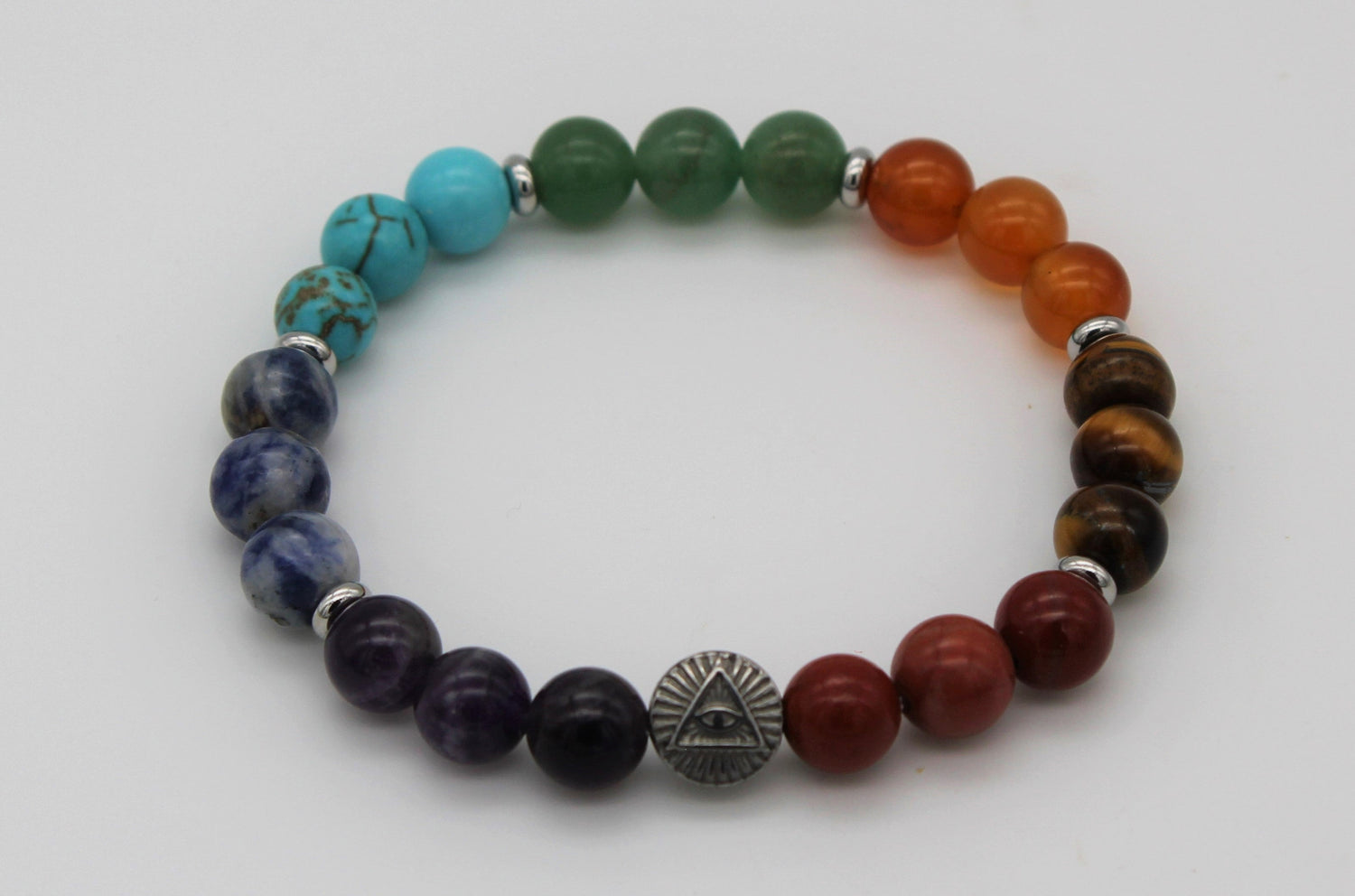 All Seeing Eye Chakra Bracelet Box Set