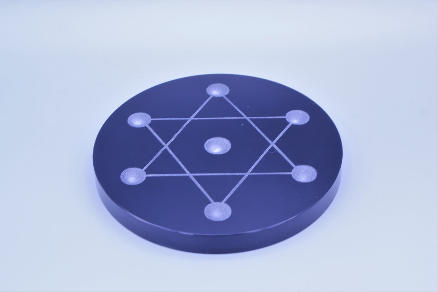 Six Pointed Star Sphere Display Dish
