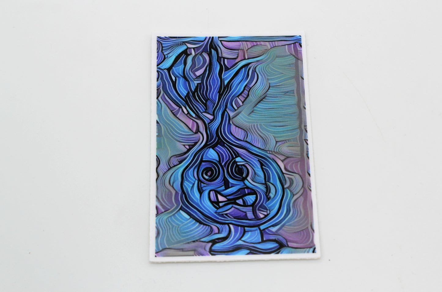 BlueSpunionStickerRectangle