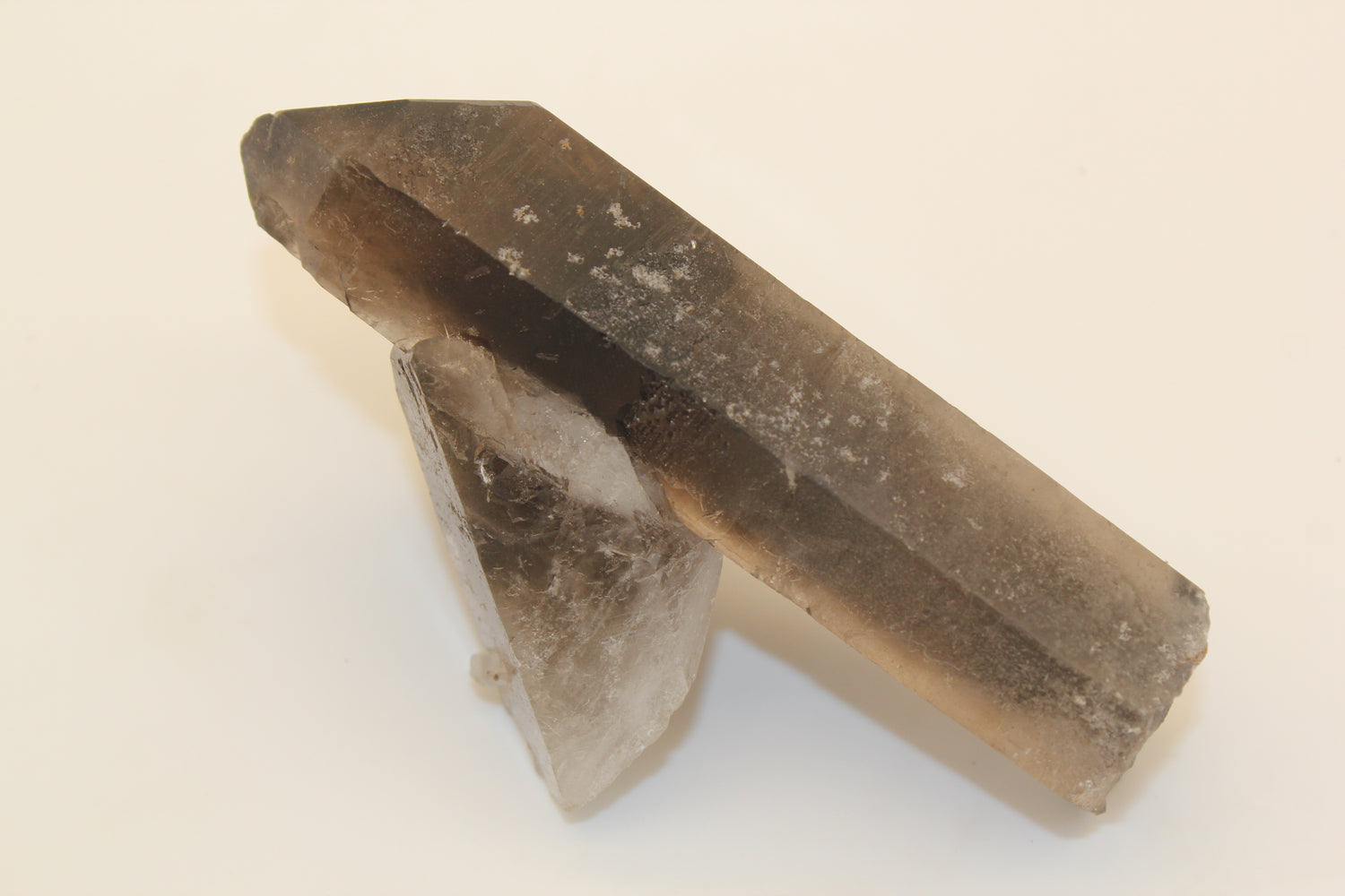 Bridged Smokey Quartz 145 Grams Side View 2