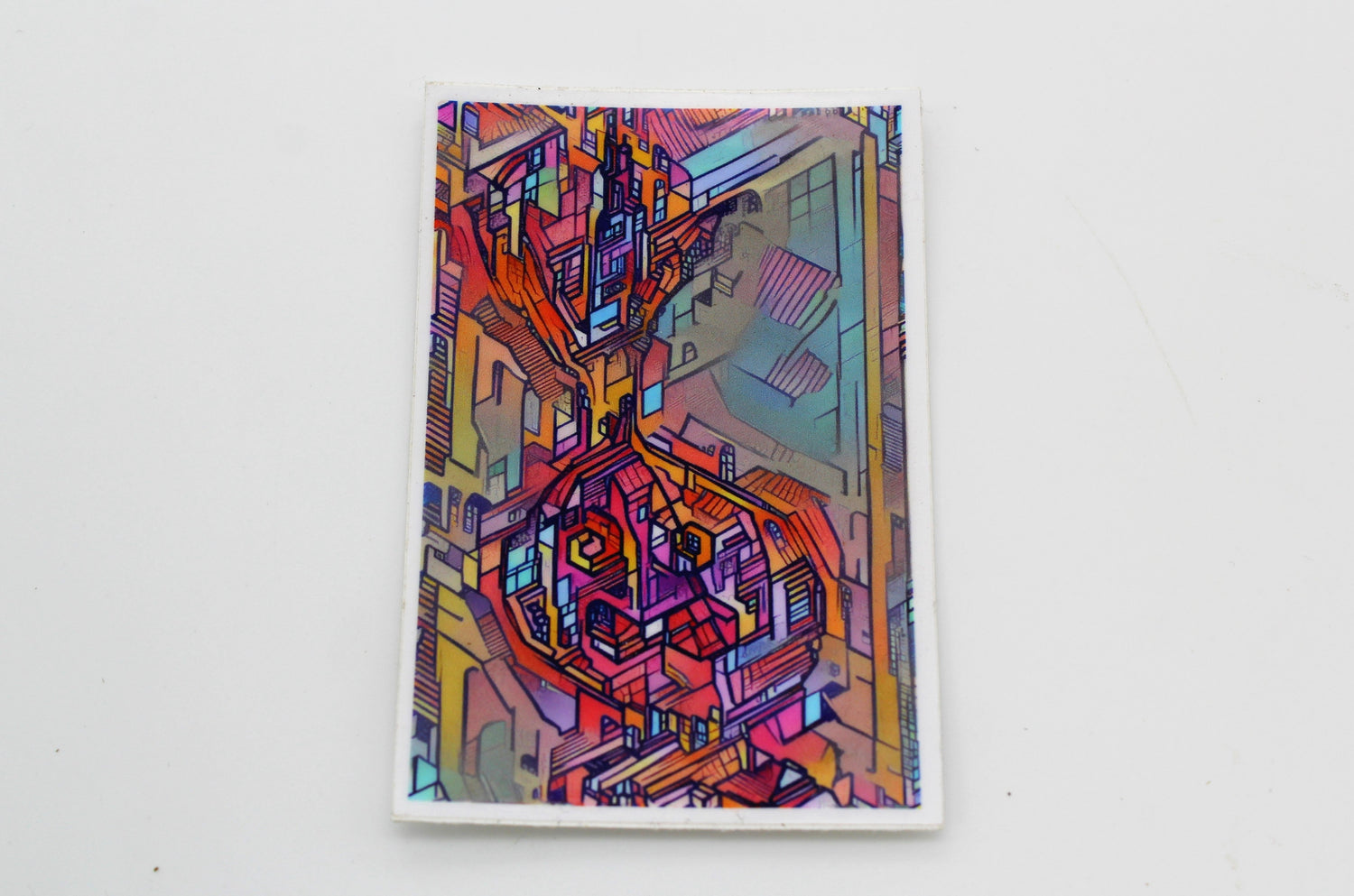 MulticolorSpunionStickerRectangle