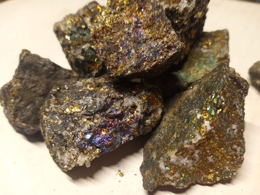Peacock Ore Bornite