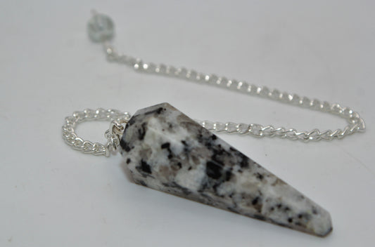 Rainbow Moonstone Tapered Pendulum