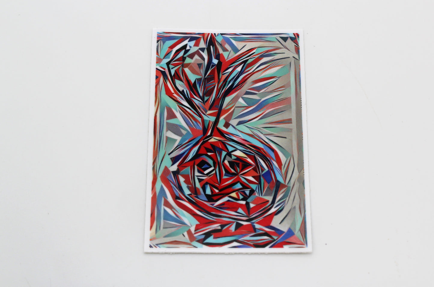 RedandBlueSpunionStickerRectangle