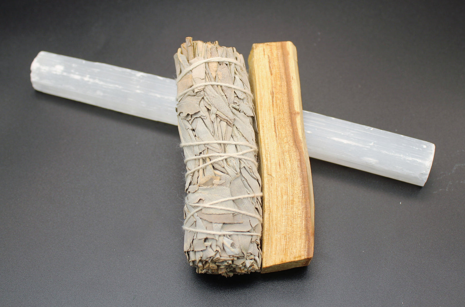 Selenite Sage Palo Santo Bundle