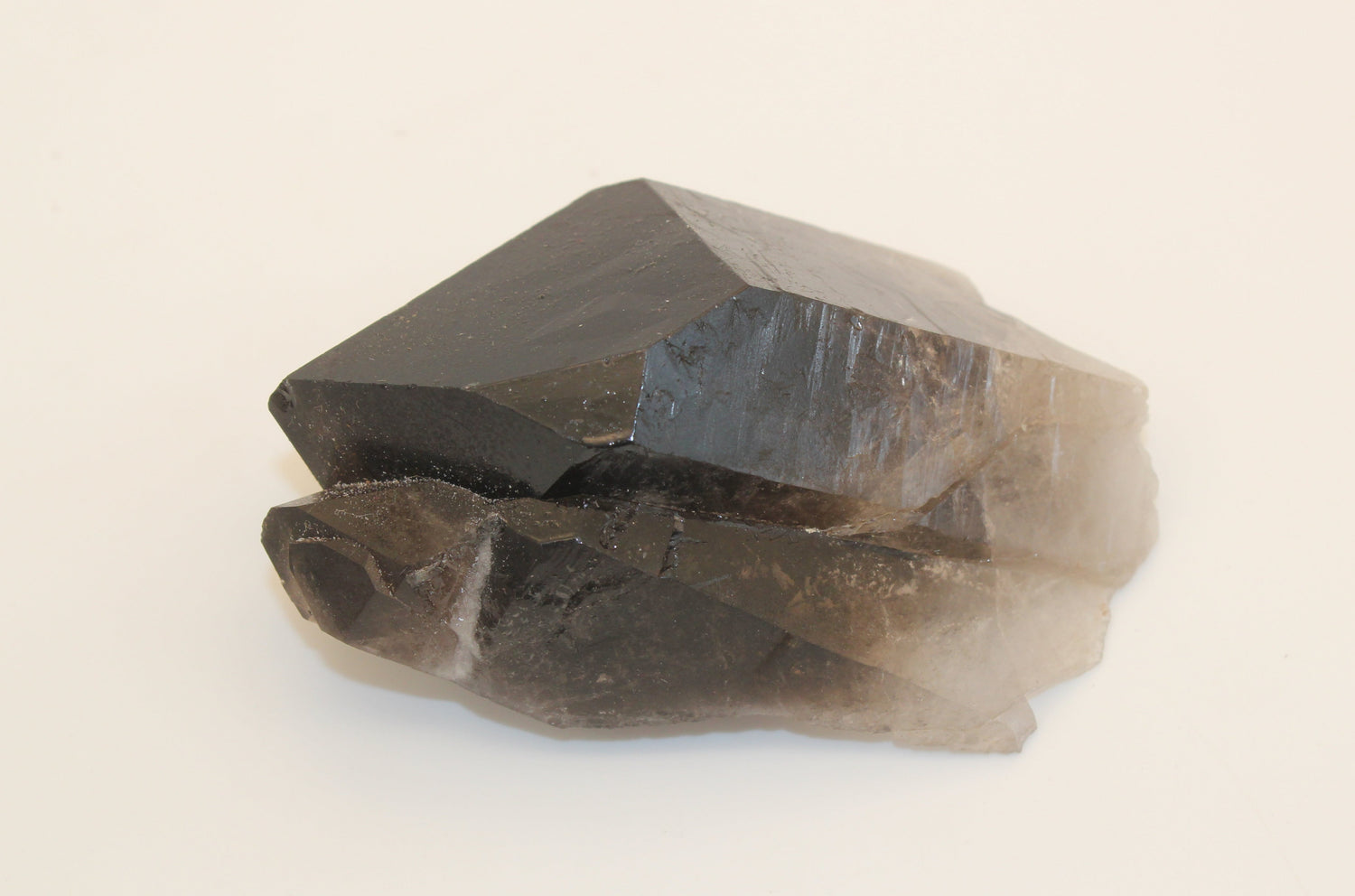 Soulmated Smokey Quartz 140 Grams Side View