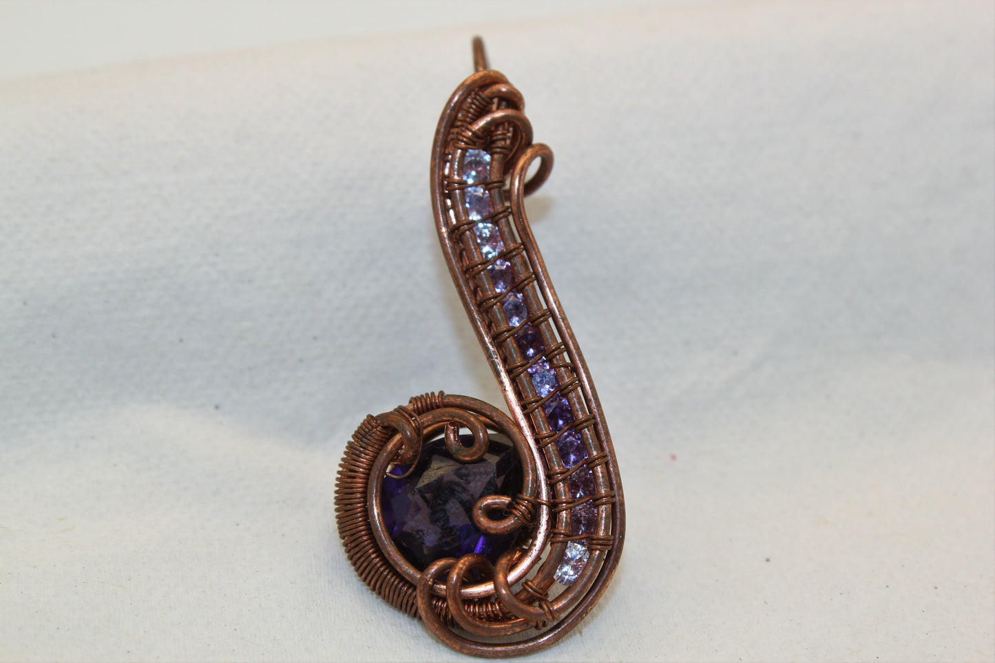 Wirewrap Amethyst Pendant
