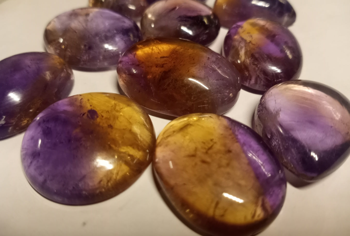 Ametrine Cabochons Jewelry Grade