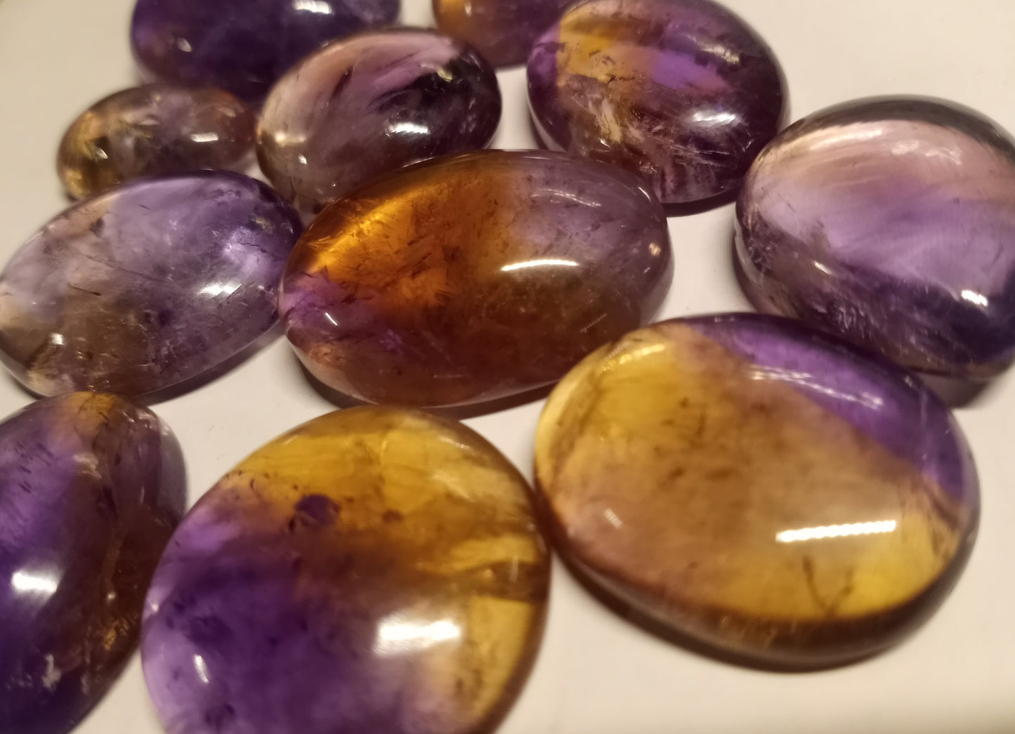 Ametrine Cabochons Jewelry Grade