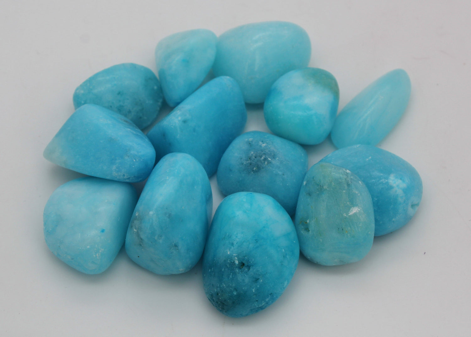 Blue Aragonite Tumbled Stone