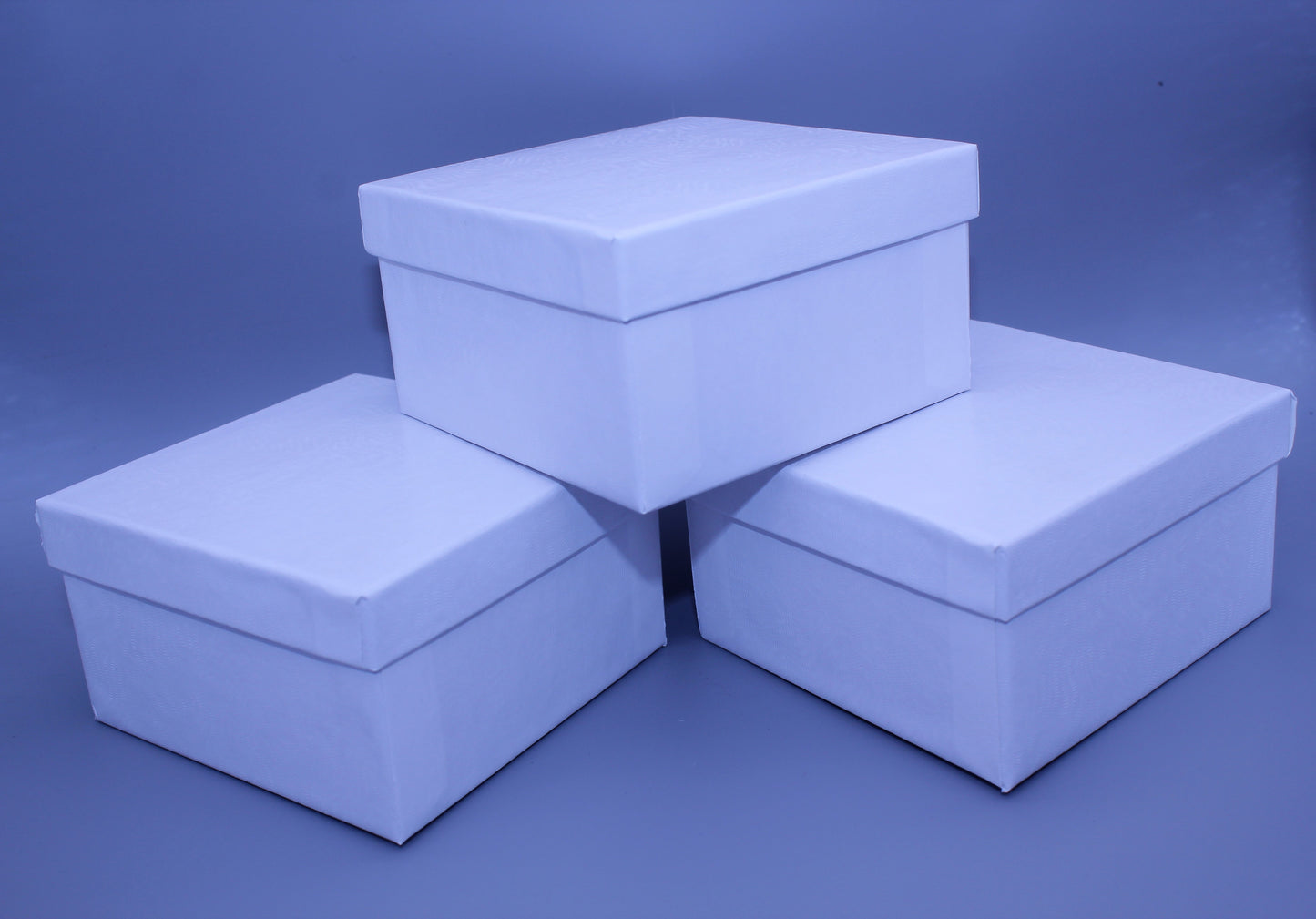 White Swirl Cardboard Boxes 2