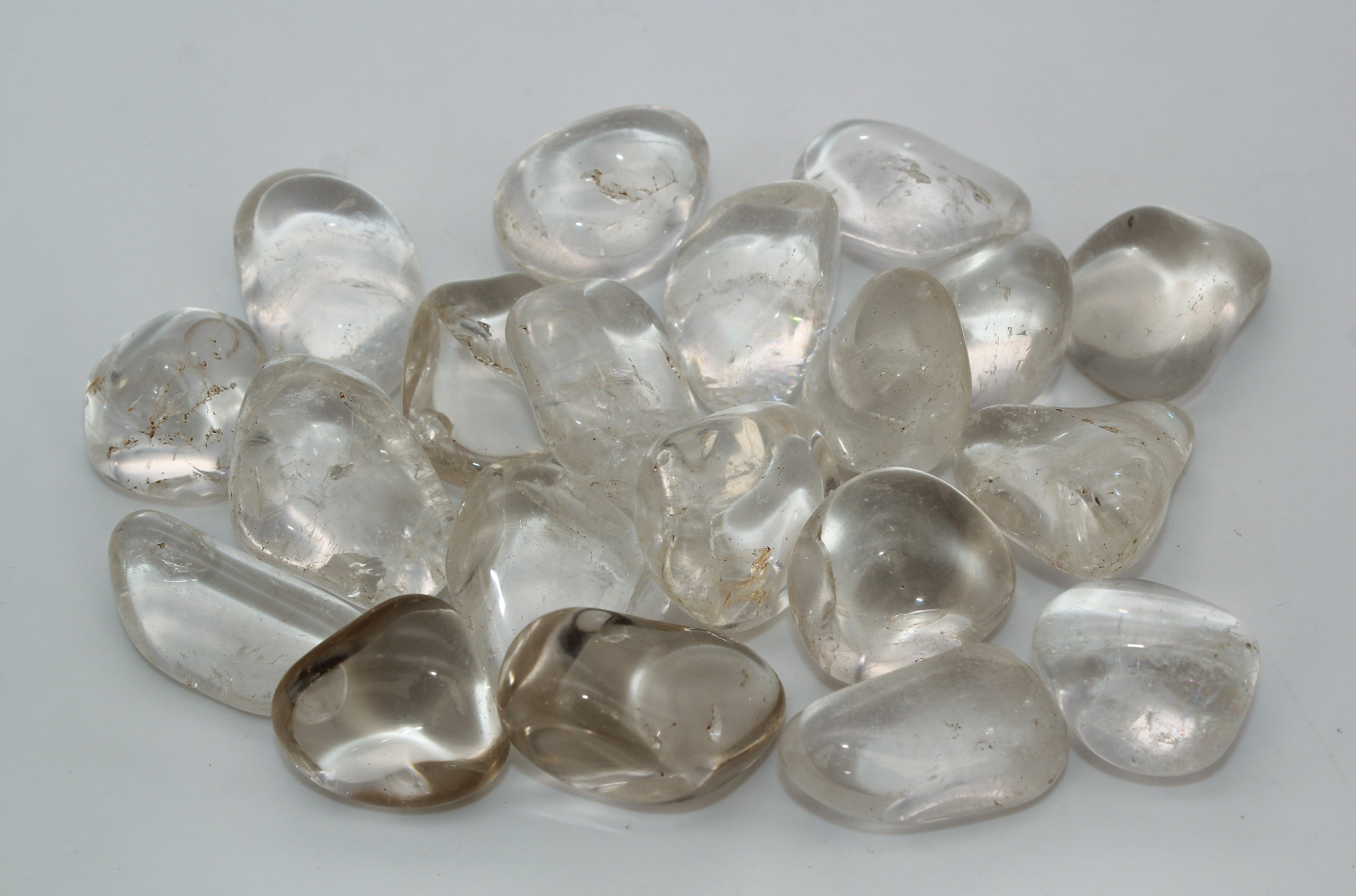 Extra Clear Tumbled Quartz - Buy your Crystals Online Now at Khajiit Wares™