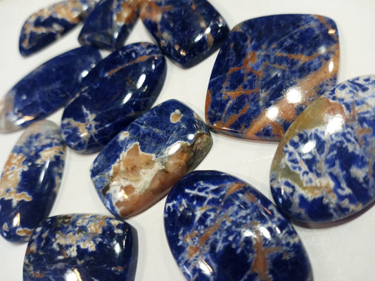 Jewelry Grade Sodalite Cabochons