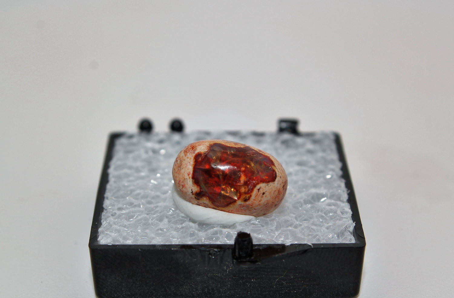 Mexican Fire Opal Cabochon 1.1