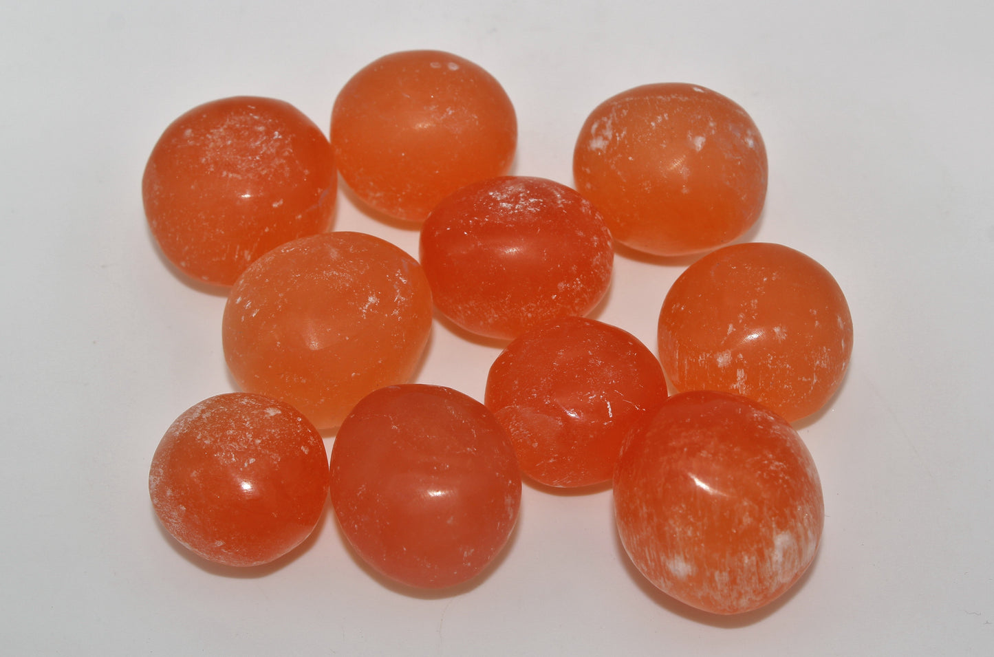 Orange Selenite Tumbled Stone