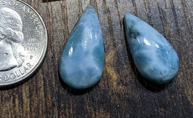 Larimar Cabochons