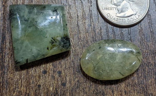 Prehinite Cabochons