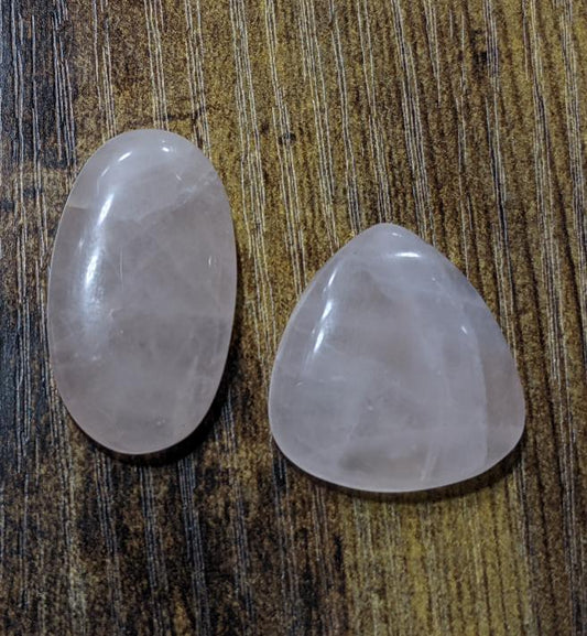 Rose Quartz Cabochons