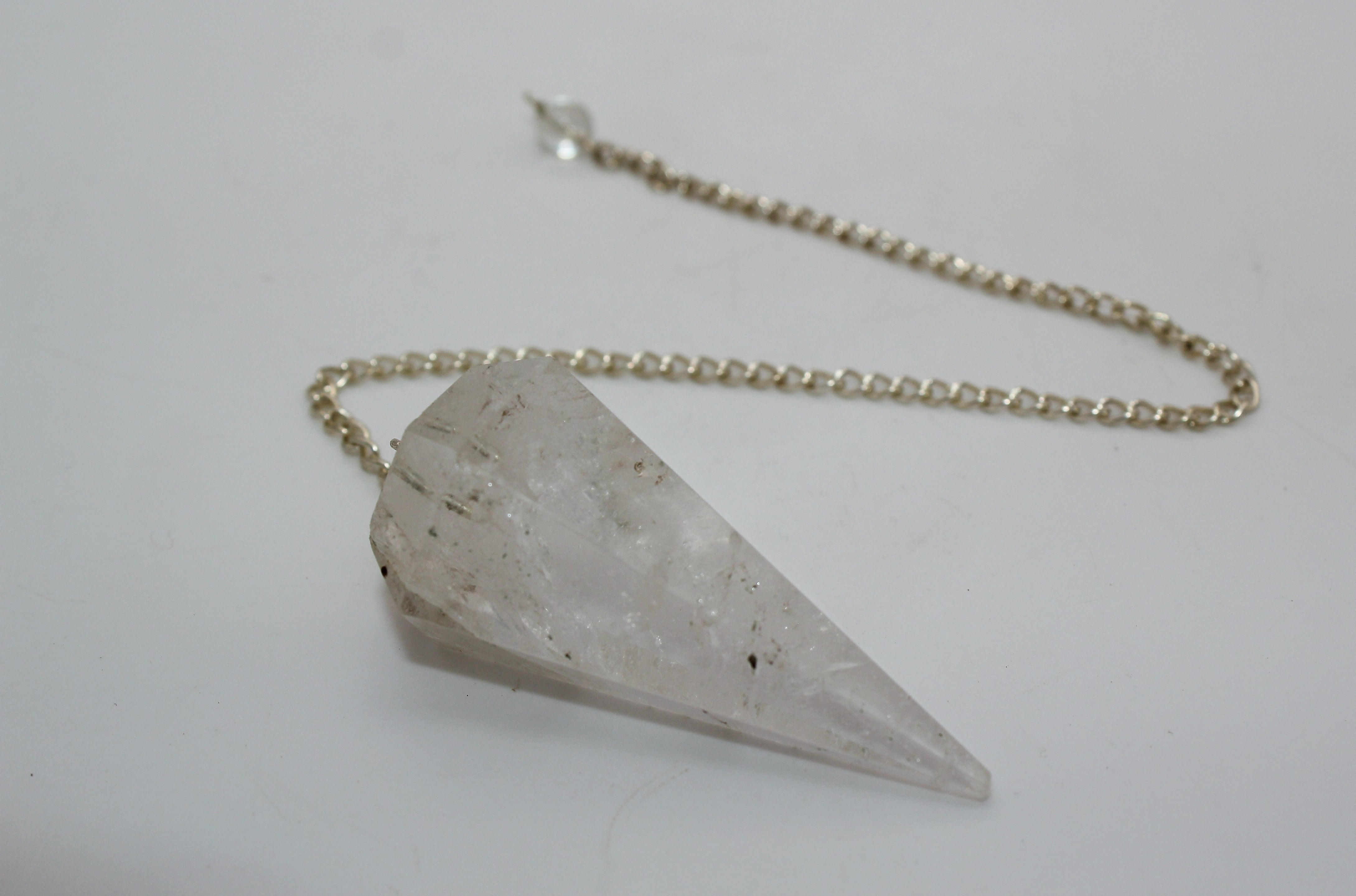 Quartz Pendulum - Buy your Crystals Online Now at Khajiit Wares™