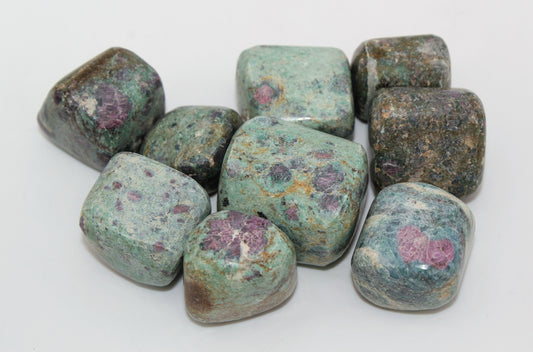 Ruby Fuchsite Tumbled Stone